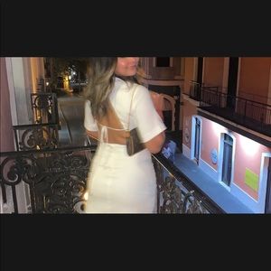 Louis Vuitton’s authentic crossbody with two straps (gold and leather)